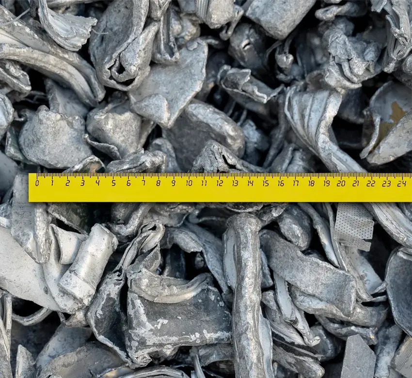 Fragmented aluminum 6063